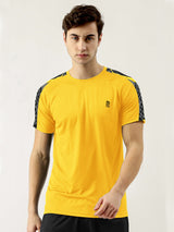 Camou Train Yellow Sports T-shirt