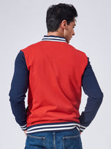 Street Classic Red Varsity Jacket