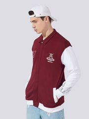 Curious Burgundy Full Sleeve Shacket