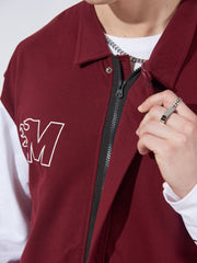 Curious Burgundy Full Sleeve Shacket