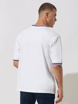 Sanfrancisco White Oversized T-Shirt