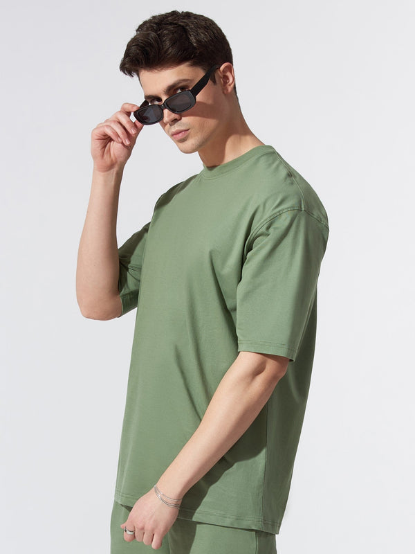 Hunter Green Oversized T-Shirt