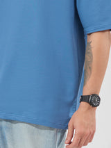 Miami Denim Blue Oversized T-Shirt