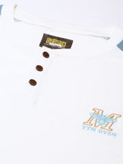 Dvsm Denim Blue Oversized Full Sleeve Tshirt