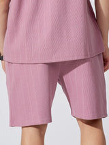 Brooklyn Lavender Regular Shorts
