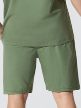 Lucid Green Casual Shorts