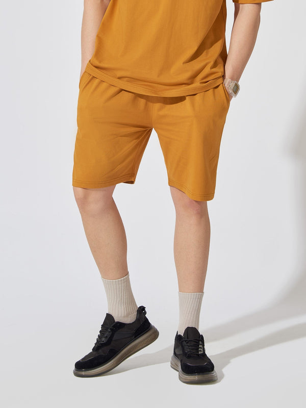 Lucid Mustard Regular Shorts