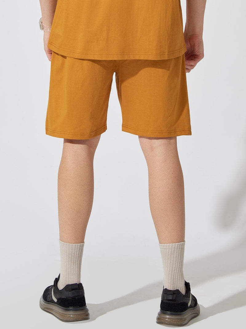 Lucid Mustard Regular Shorts