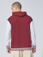 Burgundy World wide Full Sleeve Sweatshirt