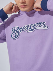 Brewers Lavender Full Sleeve Sweatshirt
