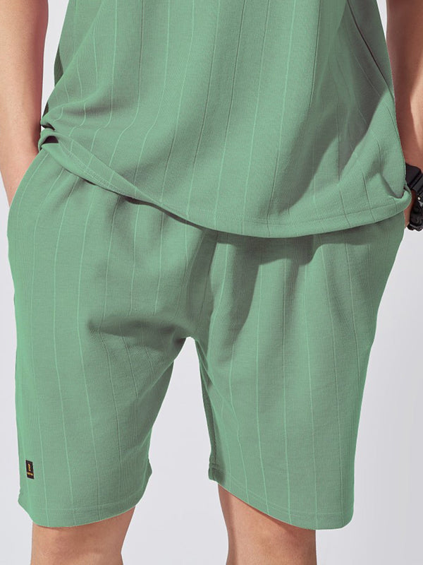 Brooklyn Berly Green Regular Shorts