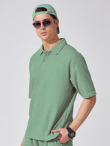 Brooklyn Hunter Green Polo T-Shirt