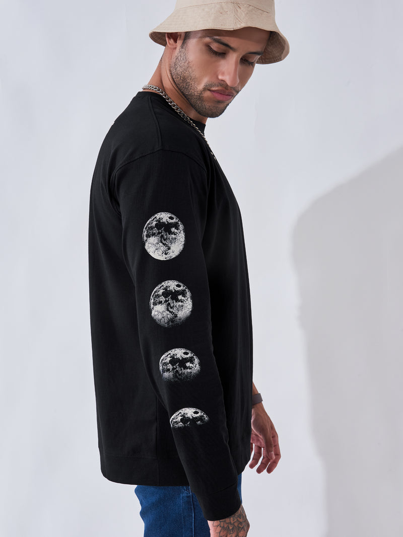 Moonlight black Oversized T-shirt